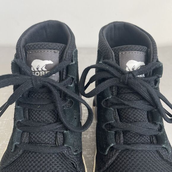 Sorel Women's 7 Out N About III Mid-Top Boots Sneakers Waterproof Black - Picture 4 of 13